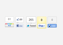An Example Of A Widget That Help Your Users Share Your Content.